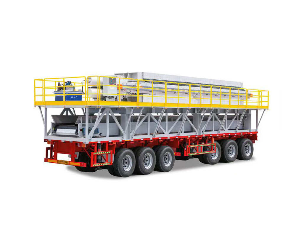 MOBILE FILTER PRESS MACHINE