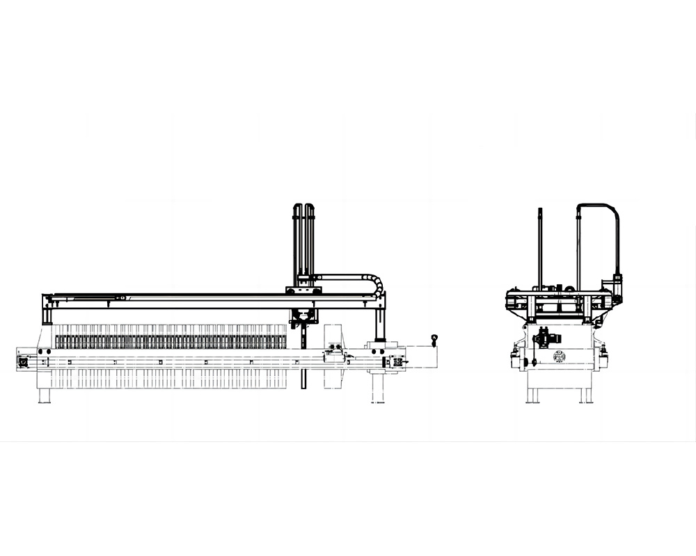 AUTOMATIC FILTER CLOTH CLEANING DEVICE