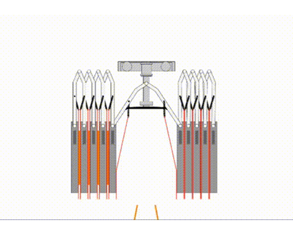 FILTER CLOTH TENSIONING, VIBRATION AND DISCHARGE DEVICE