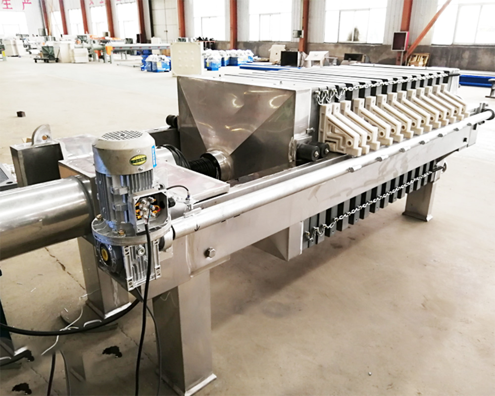 STAINLESS STEEL FILTER PRESS