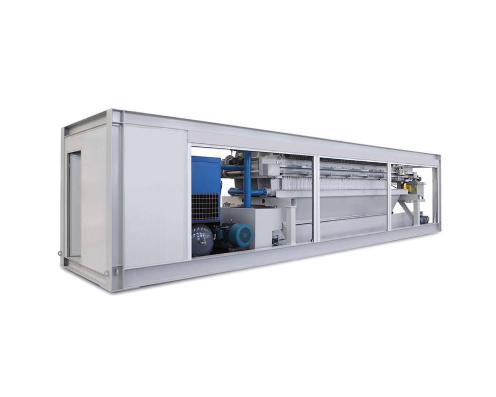 MOBILE FILTER PRESS MACHINE