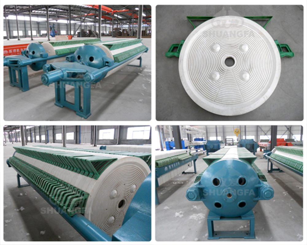HIGH PRESSURE ROUND FILTER PRESS