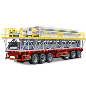 MOBILE FILTER PRESS MACHINE